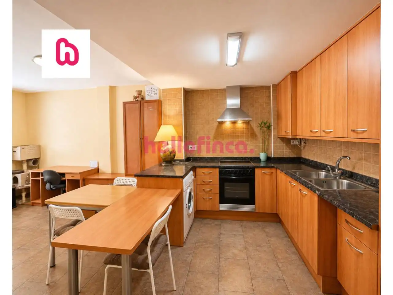 Kitchen of Flat for sale in Montesquiu  with Heating and Alarm