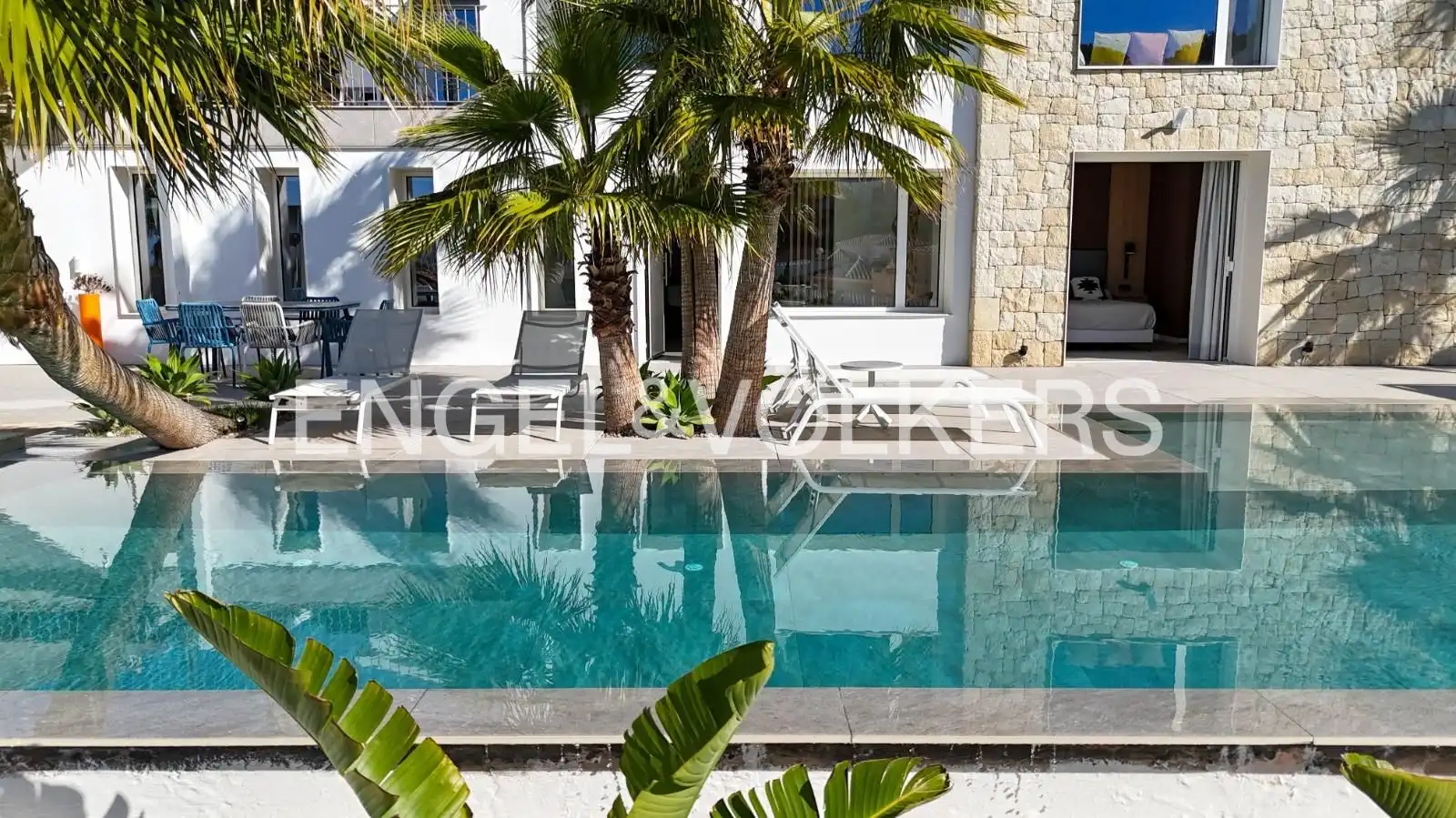 Piscina de Casa o chalet de alquiler en Jávea / Xàbia con Aire acondicionado, Calefacción y Jardín privado