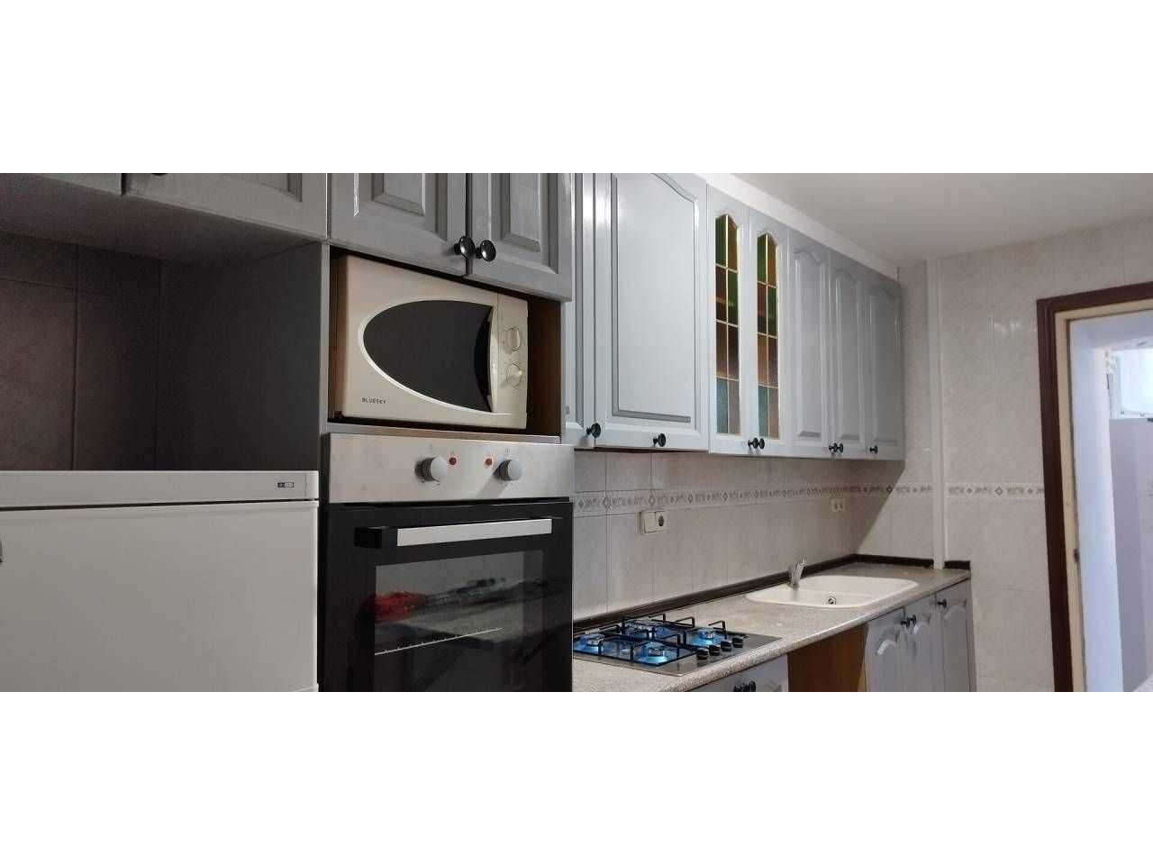 Kitchen of Flat for sale in Valls  with Furnished and Balcony