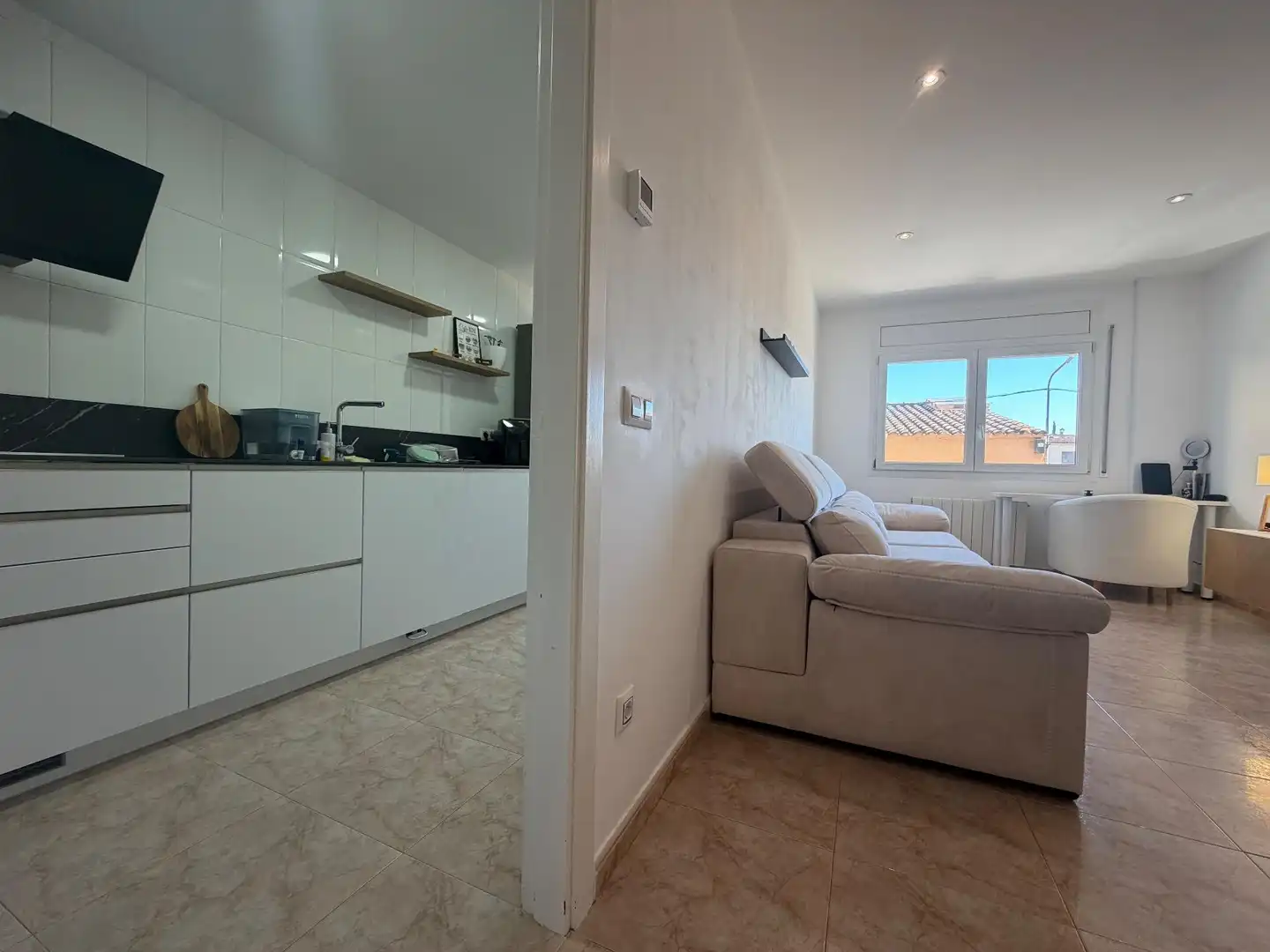 Sala de estar de Planta baja en venta en Llagostera con Calefacción, Terraza y Trastero
