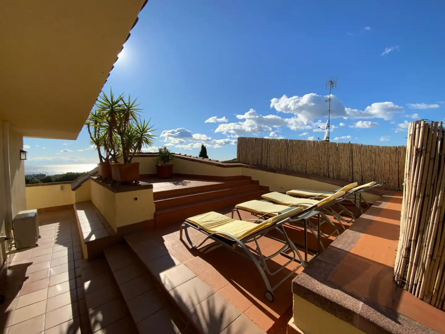 Terrasse von Dachboden zum Verkauf in Sant Vicenç de Montalt mit Klimaanlage, Heizung und Abstellraum