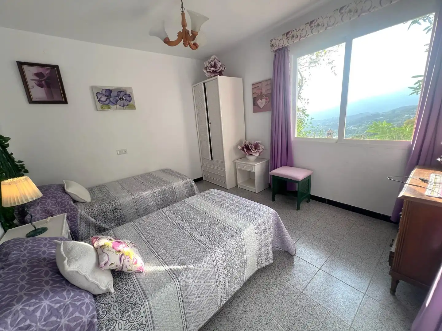 Bedroom of Houses for rent in Mijas  with Private garden, Terrace and Swimming Pool