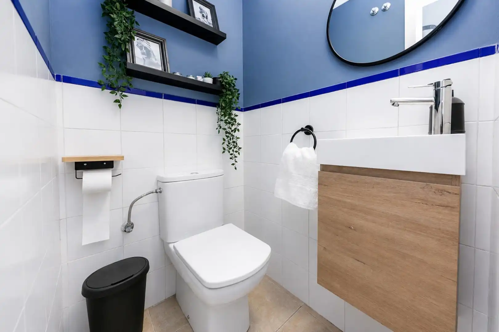Baño de Casa adosada en venta en Mijas con Jardín privado, Terraza y Trastero