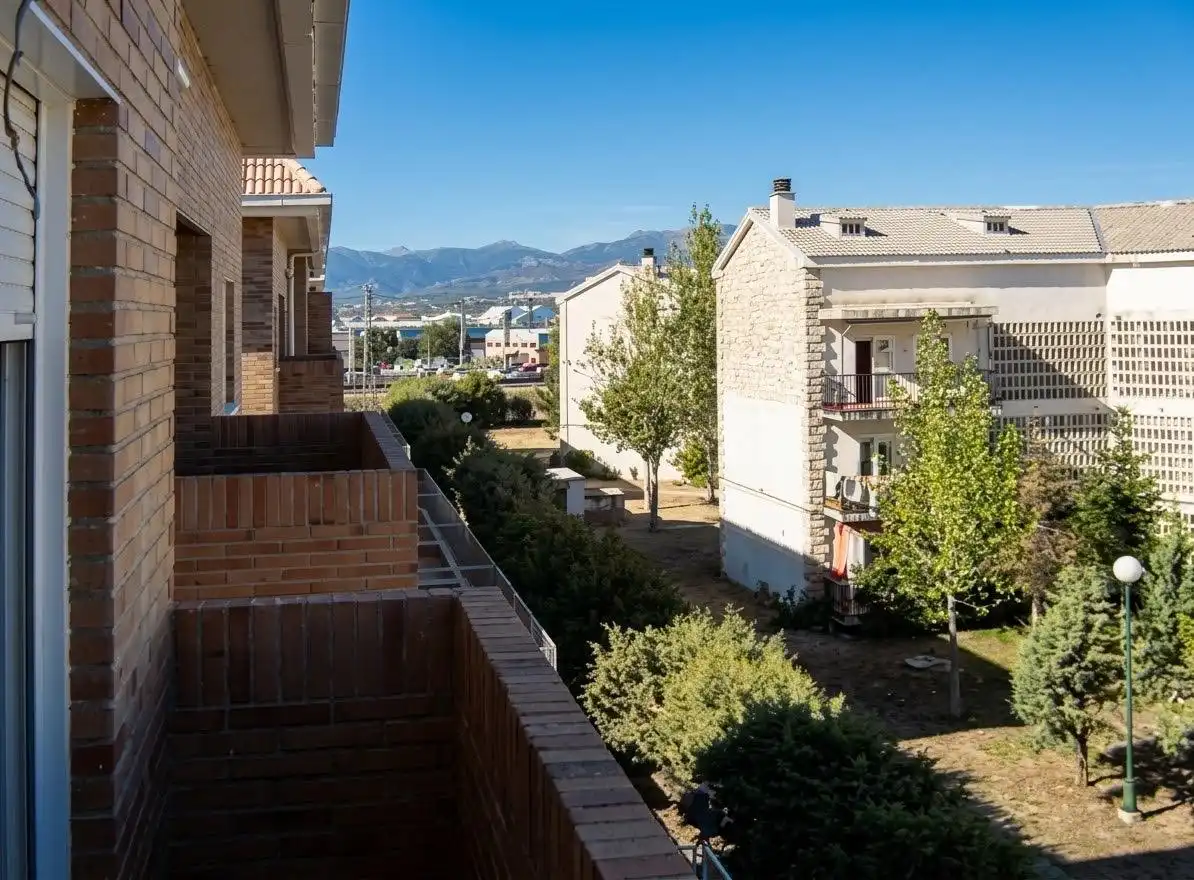 Exterior view of Flat for sale in Collado Villalba  with Community pool