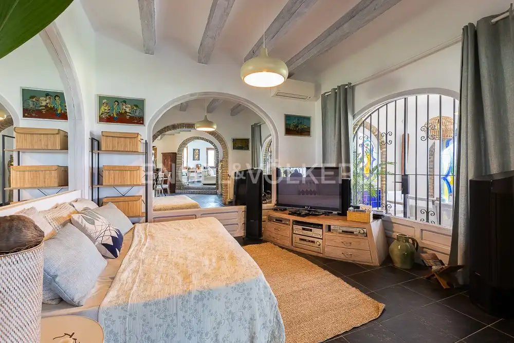 Bedroom of Houses for sale in Dénia  with Air Conditioner, Heating and Private garden