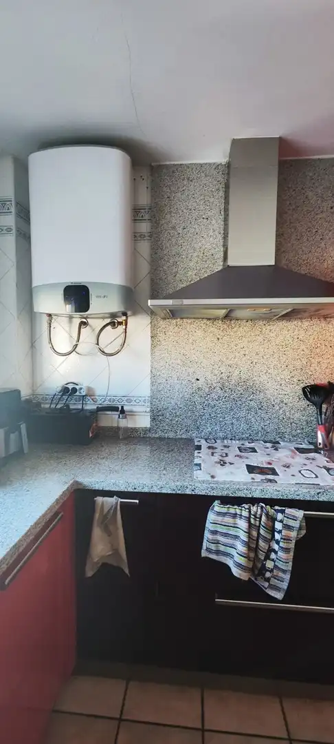 Cuina de Àtic en venda en Castellón de la Plana / Castelló de la Plana amb Aire condicionat i Terrassa