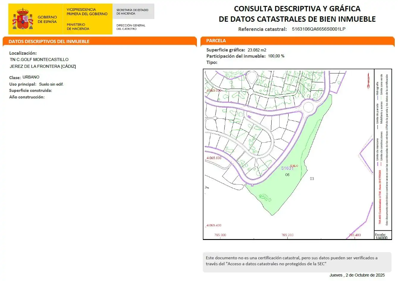 Terrenys i solars en venda a urb Montecastillo los Garciagos, imagen 5