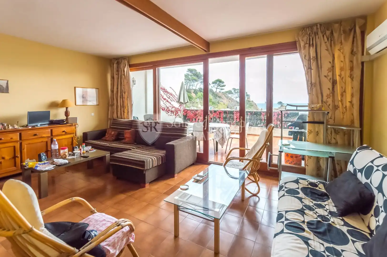 Living room of Flat for sale in Tossa de Mar  with Air Conditioner and Terrace