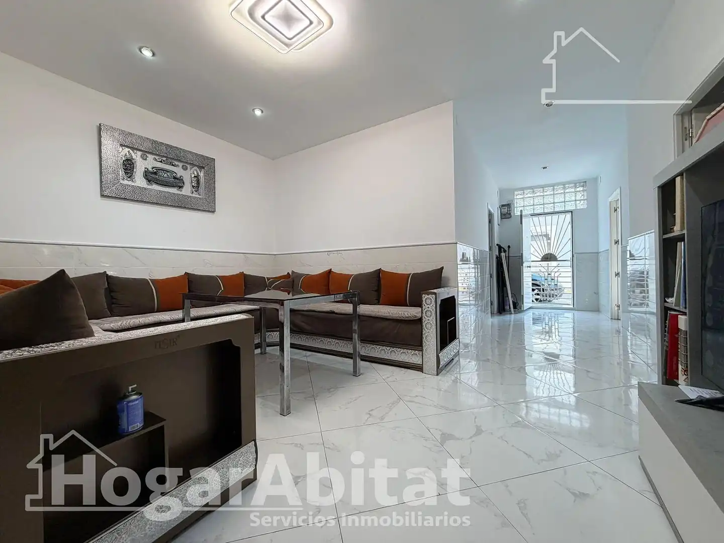 Living room of Flat for sale in Sagunto / Sagunt  with Terrace and Alarm