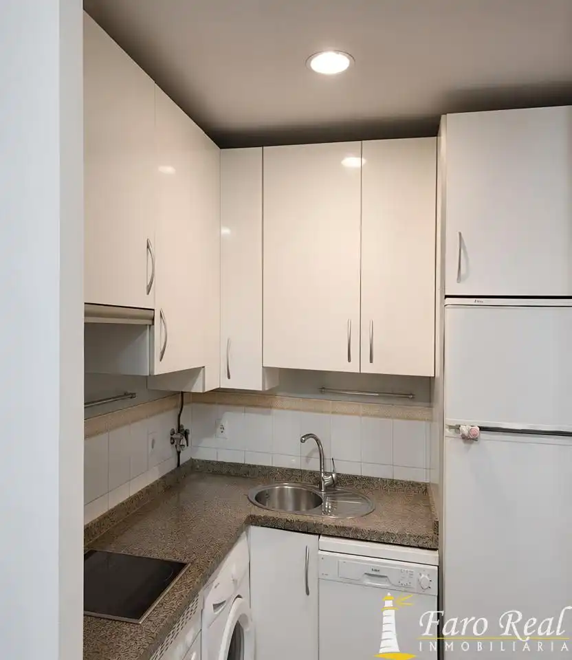 Cocina de Planta baja en venta en Sanlúcar de Barrameda con Aire acondicionado, Terraza y Piscina comunitaria