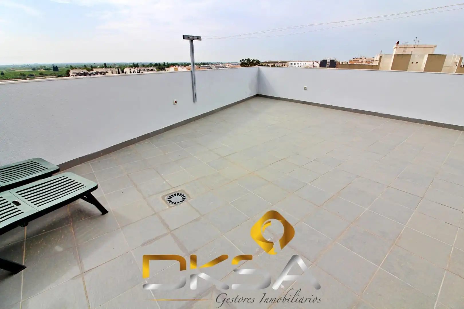Terraza de Ático en venta en Almazora / Almassora con Aire acondicionado, Calefacción y Terraza