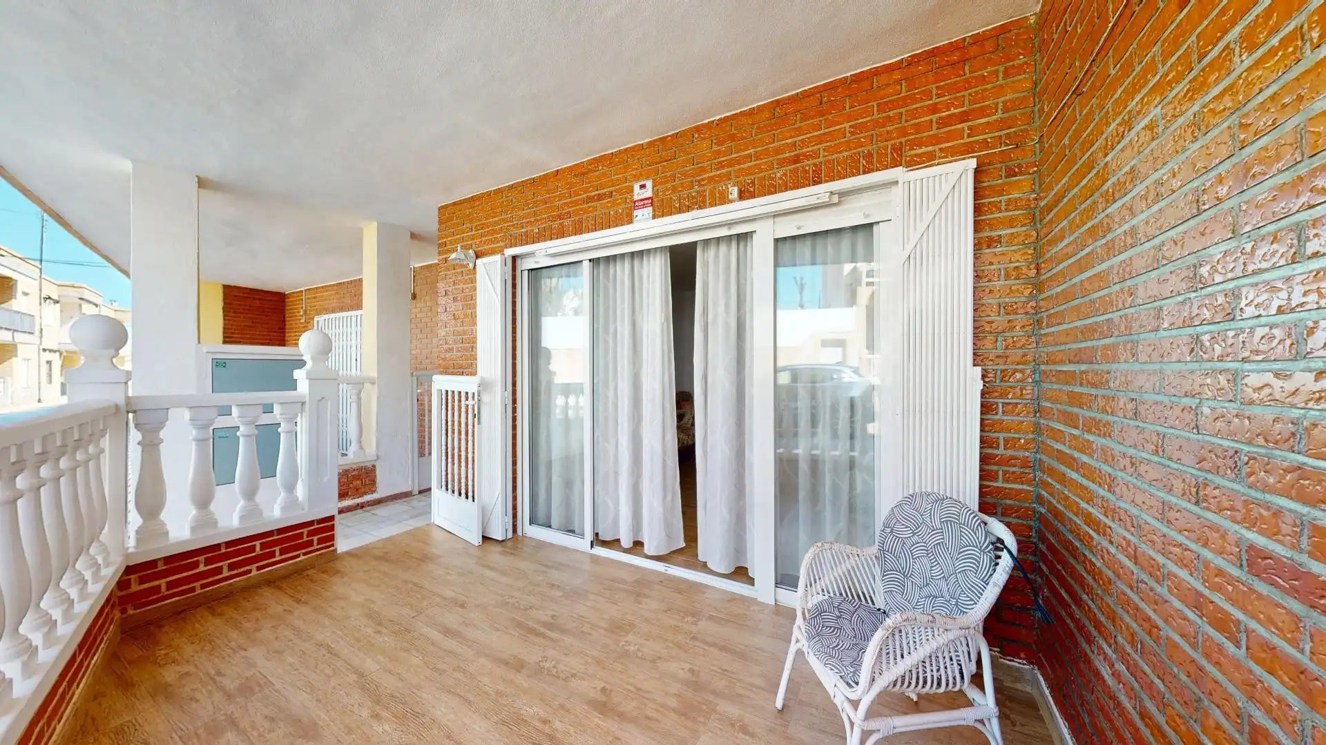 Terraza de Casa adosada en venta en Pilar de la Horadada con Jardín privado y Terraza