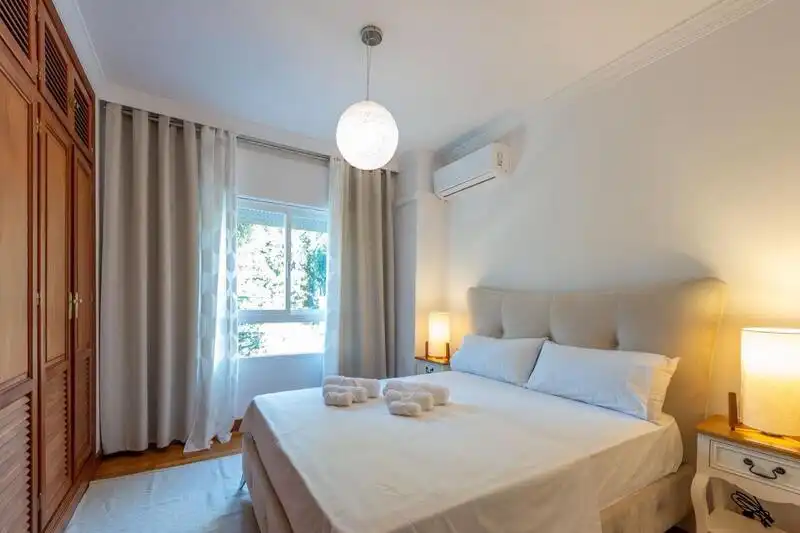 Bedroom of Houses for rent in Estepona  with Air Conditioner, Private garden and Terrace