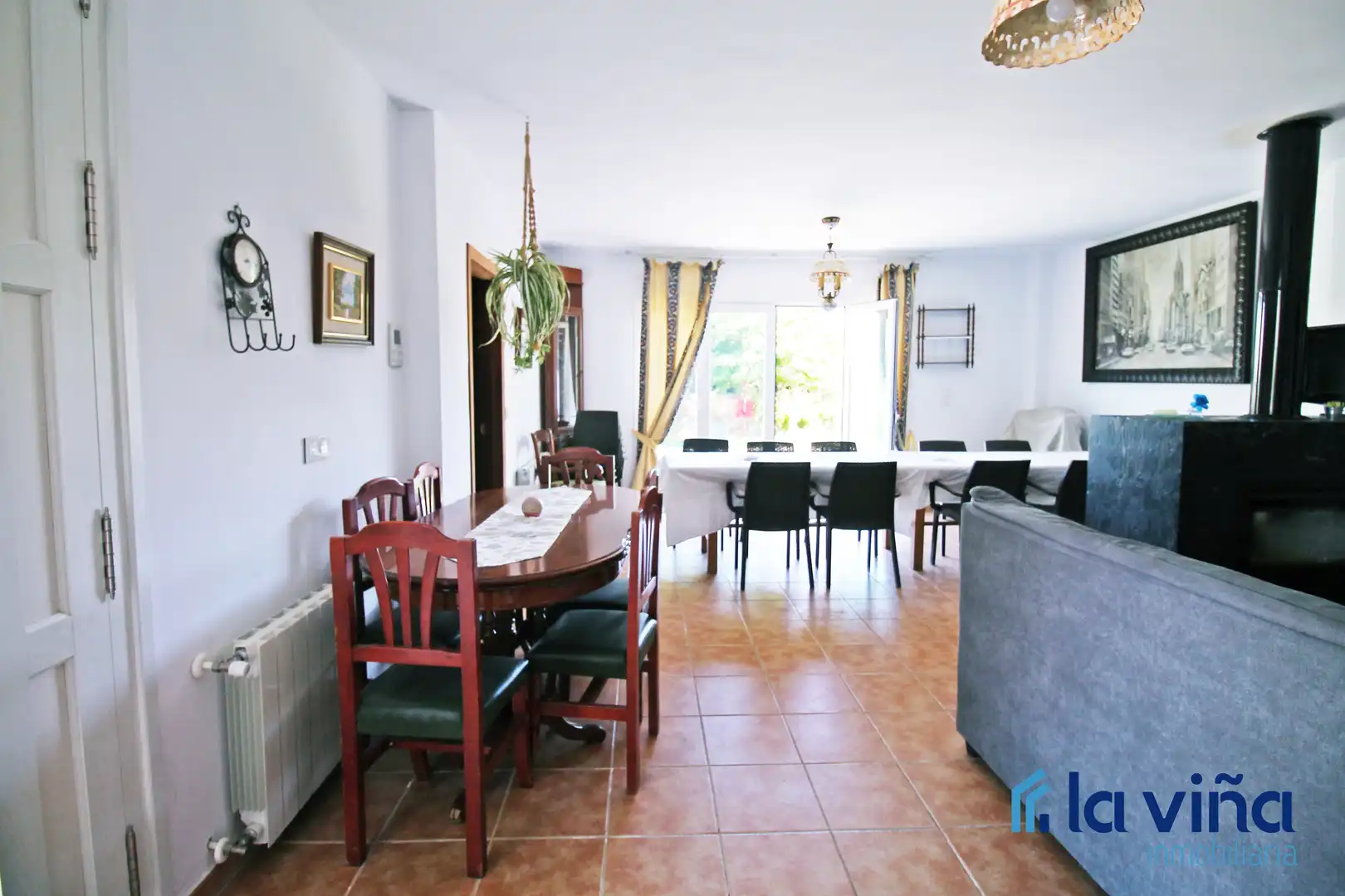 Comedor de Casa o chalet en venta en Villanueva de Tapia con Aire acondicionado, Jardín privado y Trastero