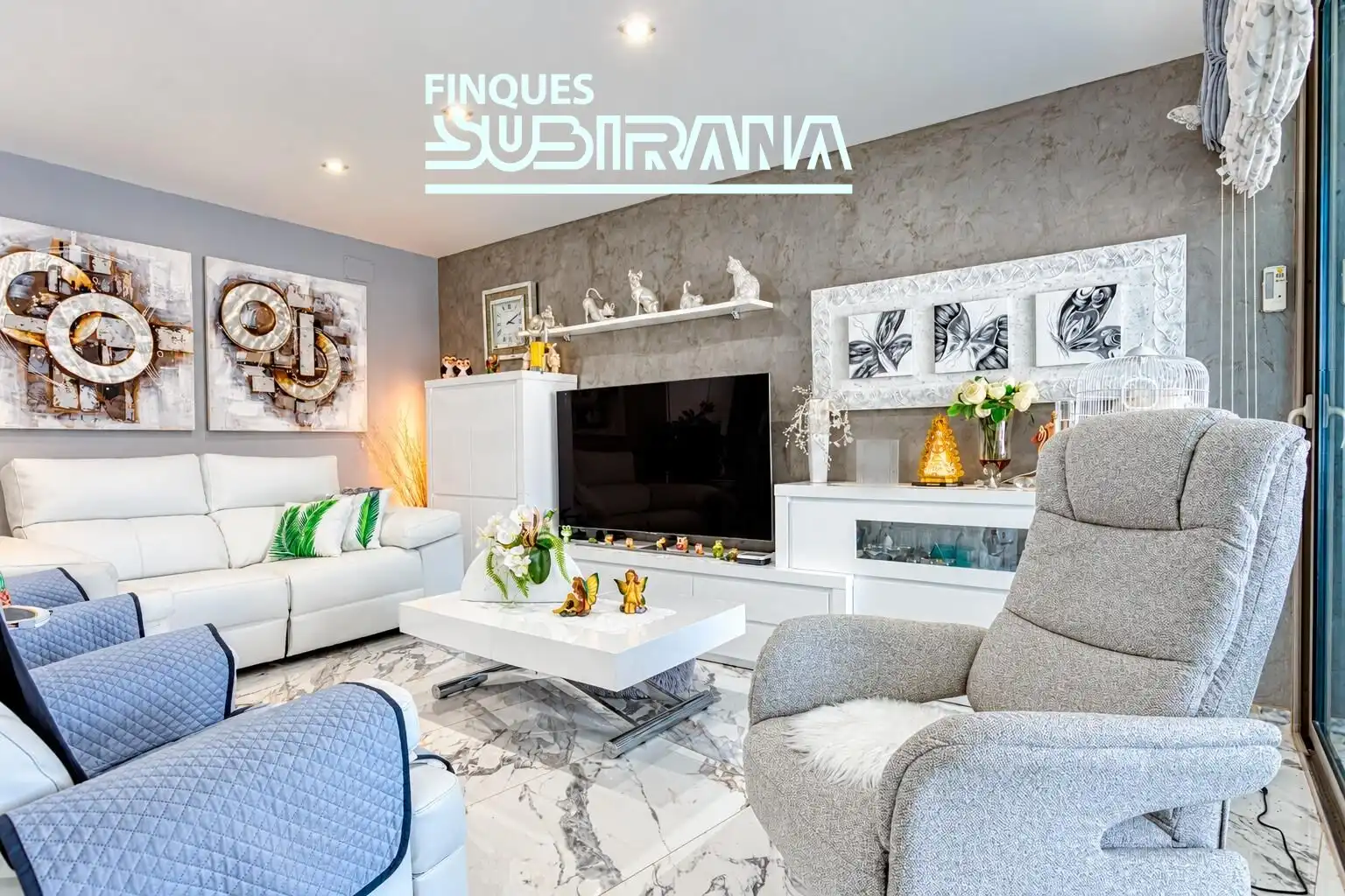 Sala d'estar de Pis en venda en Llevant