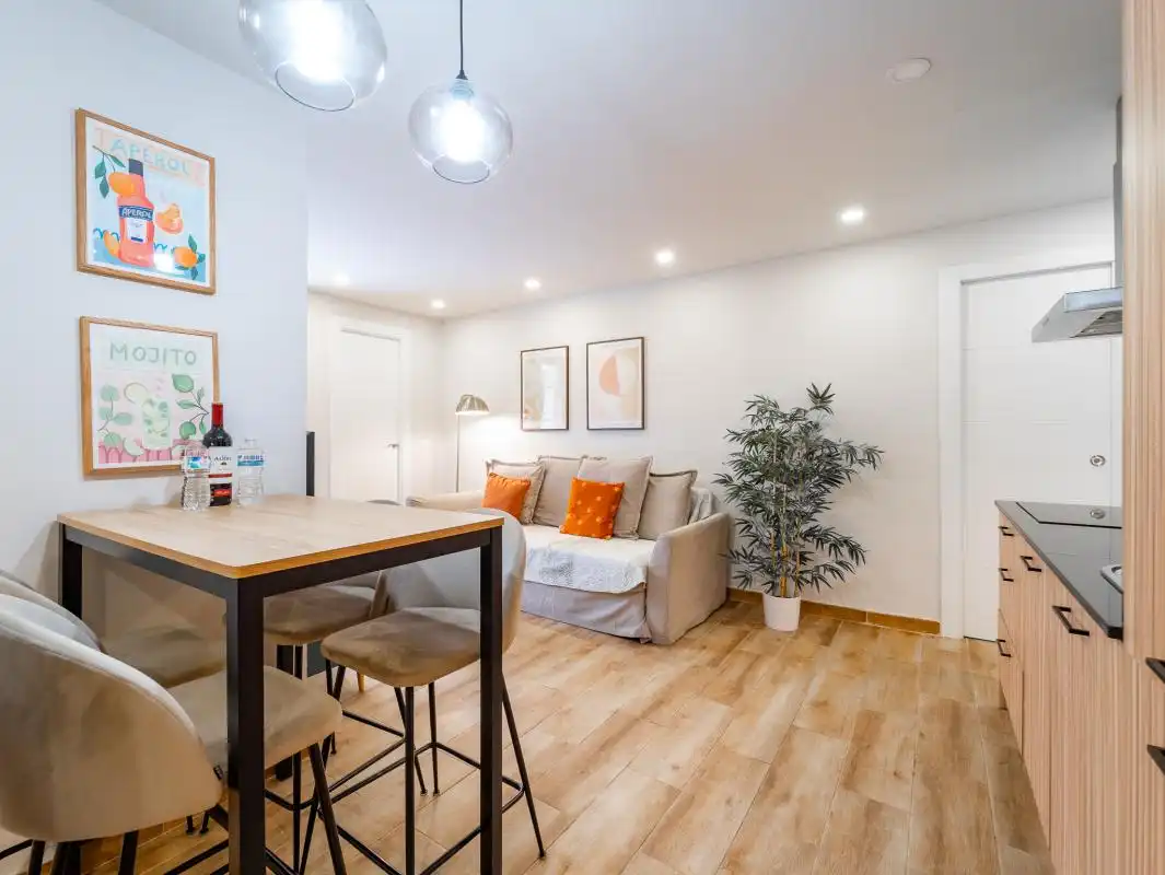 Sala de estar de Planta baja en venta en Málaga con Aire acondicionado, Calefacción y Terraza