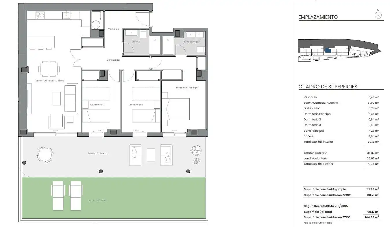Apartamento con jardín en venta en Playa Bahía Dorada, imagen 17