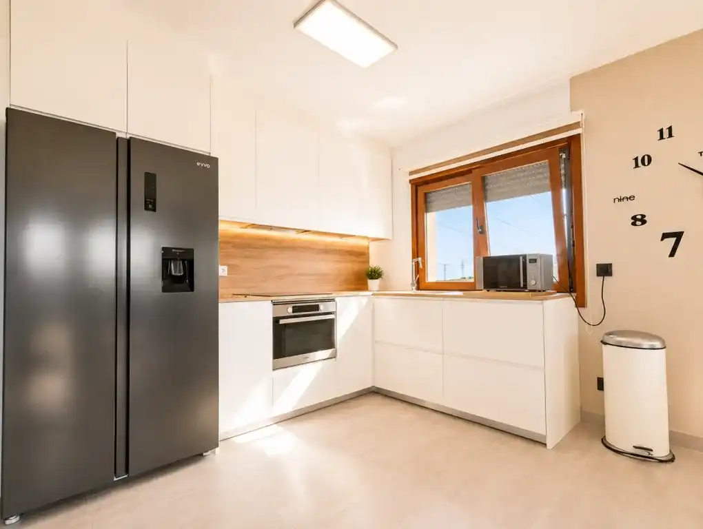 Cocina de Casa o chalet en venta en Gijón  con Calefacción, Jardín privado y Terraza