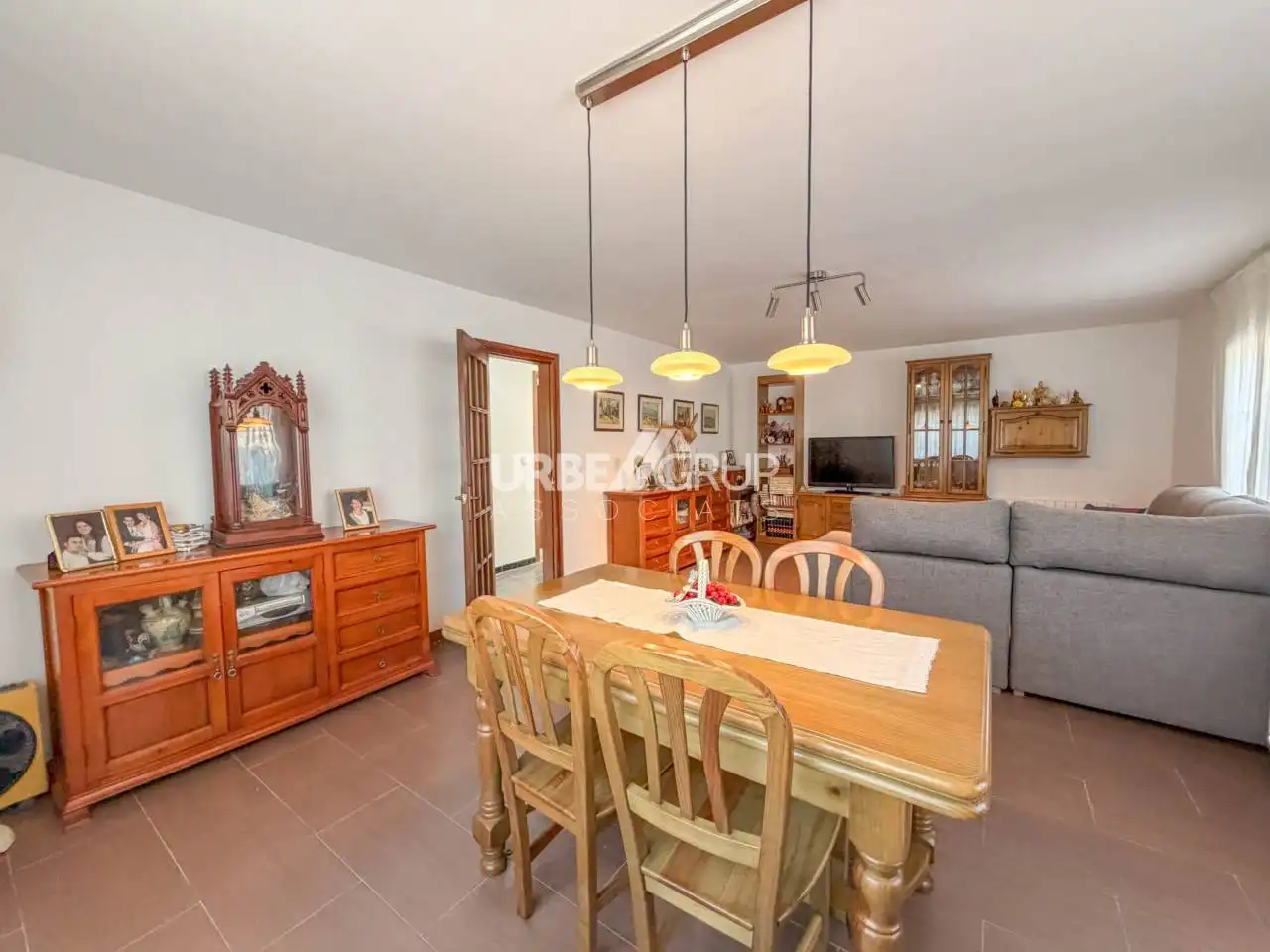 Living room of Houses for sale in Terrassa  with Heating and Private garden