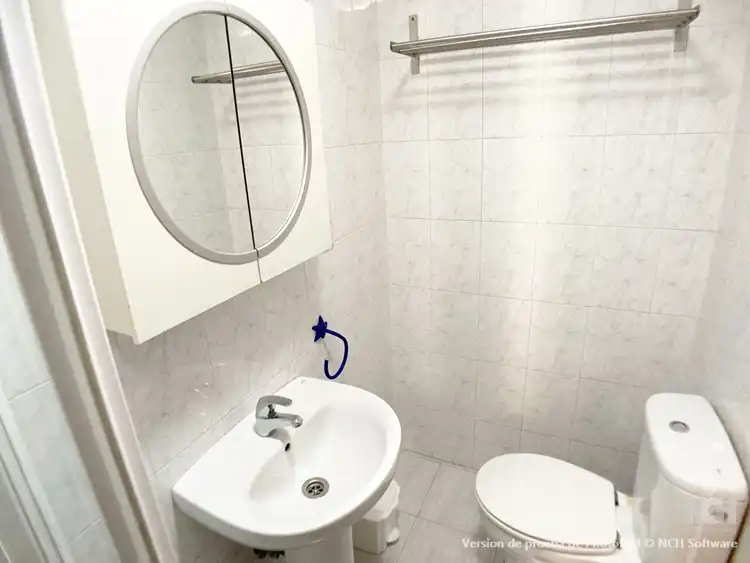 Badezimmer von Wohnung zum Verkauf in Madrid mit Klimaanlage, Heizung und Parkett