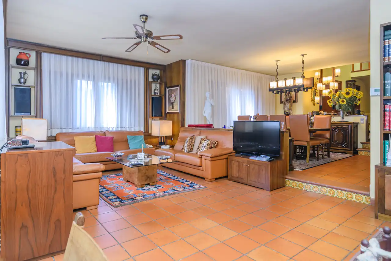 Living room of Houses for sale in Sant Vicenç de Castellet  with Heating, Private garden and Terrace