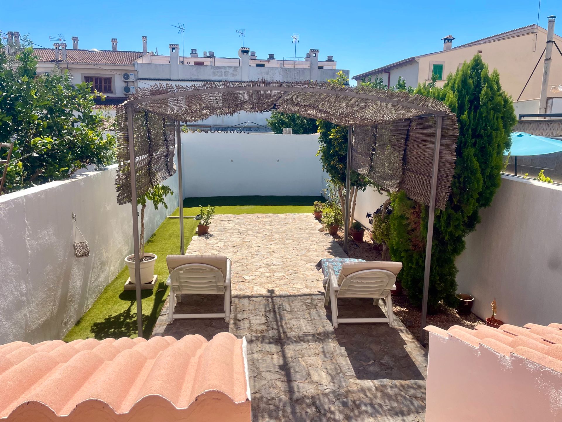 Terraza de Casa adosada en venta en  Palma de Mallorca con Aire acondicionado, Jardín privado y Terraza