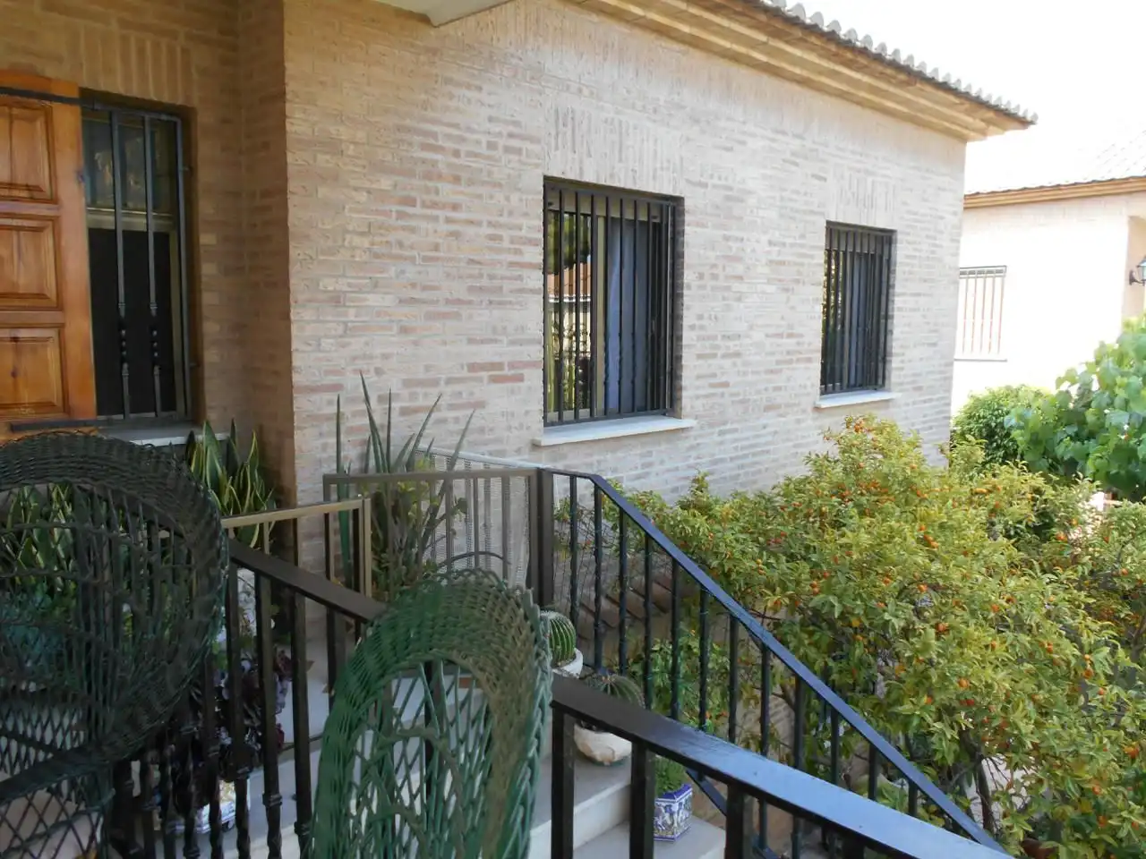 Exterior view of Houses for sale in Burriana / Borriana  with Air Conditioner, Private garden and Terrace