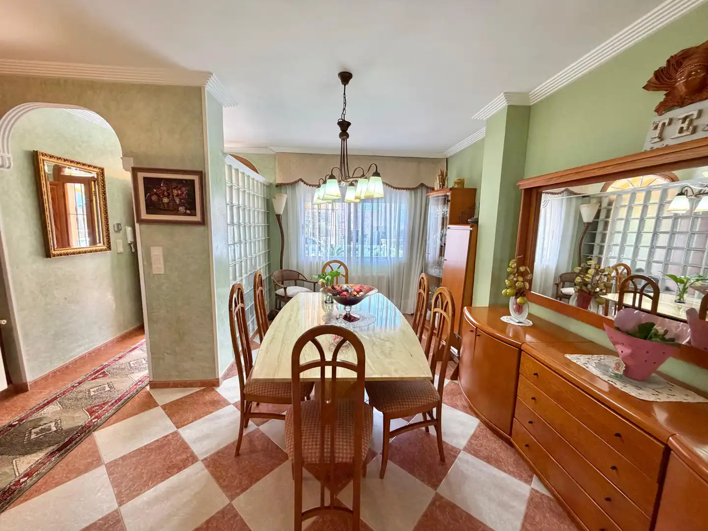 Dining room of Houses for sale in Torrent  with Air Conditioner, Heating and Private garden
