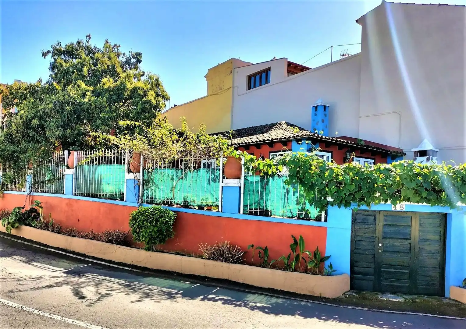 Vista exterior de Casa o chalet en venta en Los Realejos con Jardín privado y Trastero