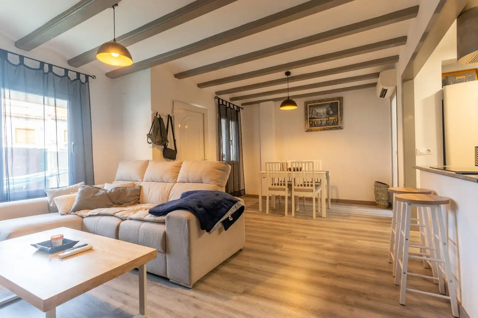 Living room of Houses for sale in Jávea / Xàbia  with Air Conditioner, Heating and Furnished