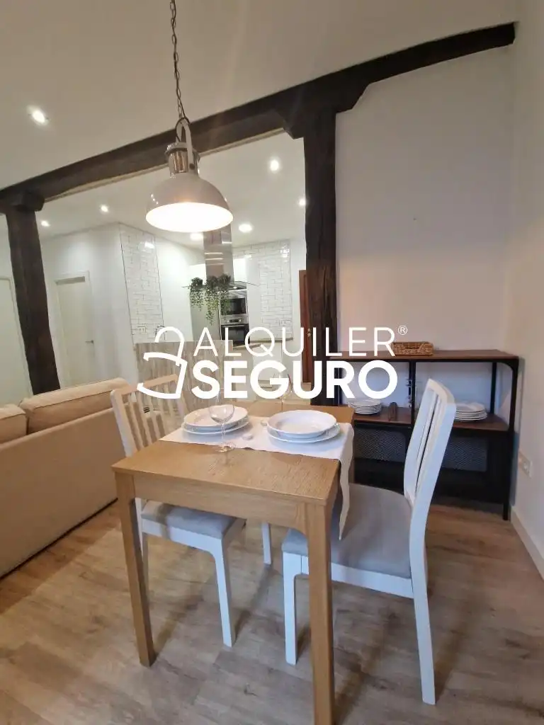 Dining room of Flat for rent in Barakaldo   with Heating, Terrace and Furnished