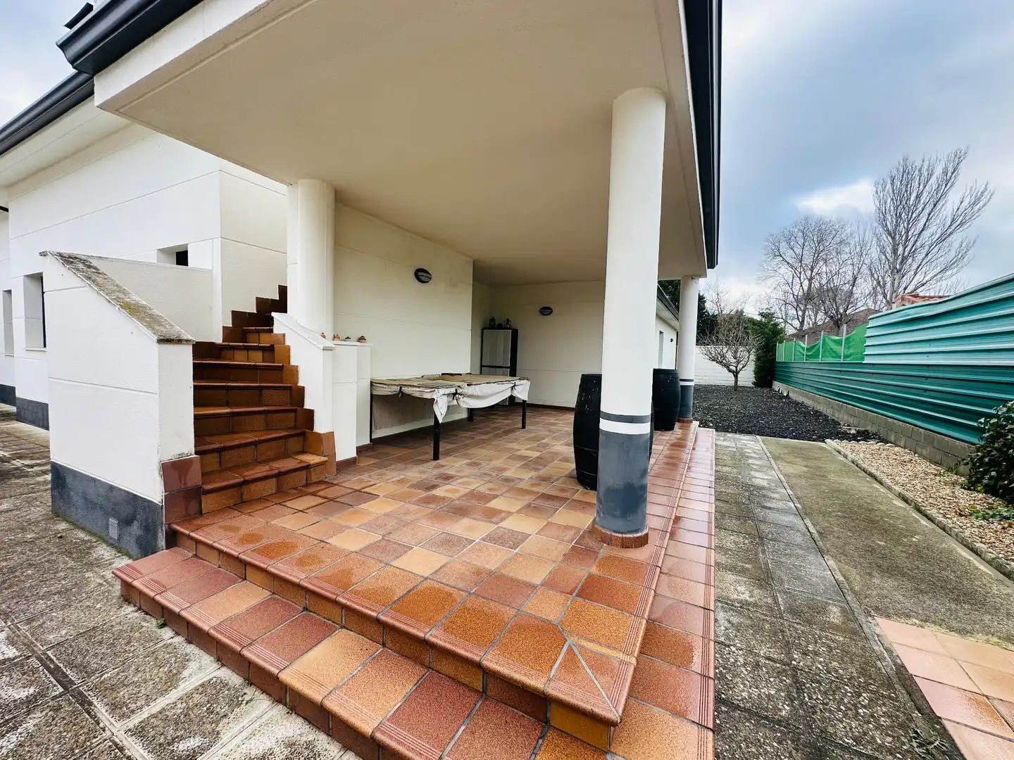 Terraza de Casa o chalet en venta en Mojados con Calefacción, Jardín privado y Terraza
