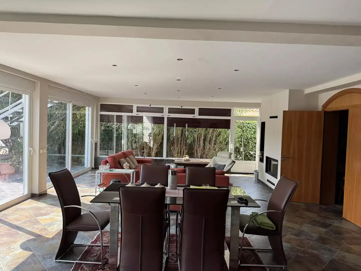Menjador de Casa o xalet en venda en Colera amb Aire condicionat, Calefacció i Jardí privat