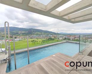 Swimming pool of Attic for sale in Oviedo   with Heating, Terrace and Storage room