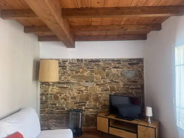 Sala d'estar de Finca rústica en venda en Vegadeo amb Calefacció, Jardí privat i Terrassa