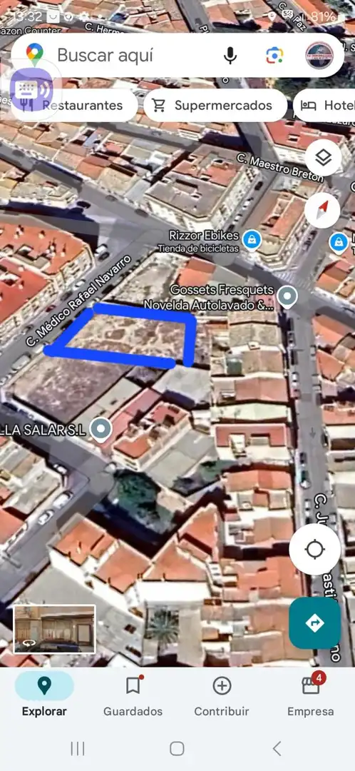 Terreny residencial en venda a Novelda