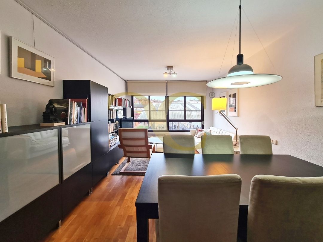 Dining room of Flat for sale in Gijón   with Heating, Terrace and Storage room