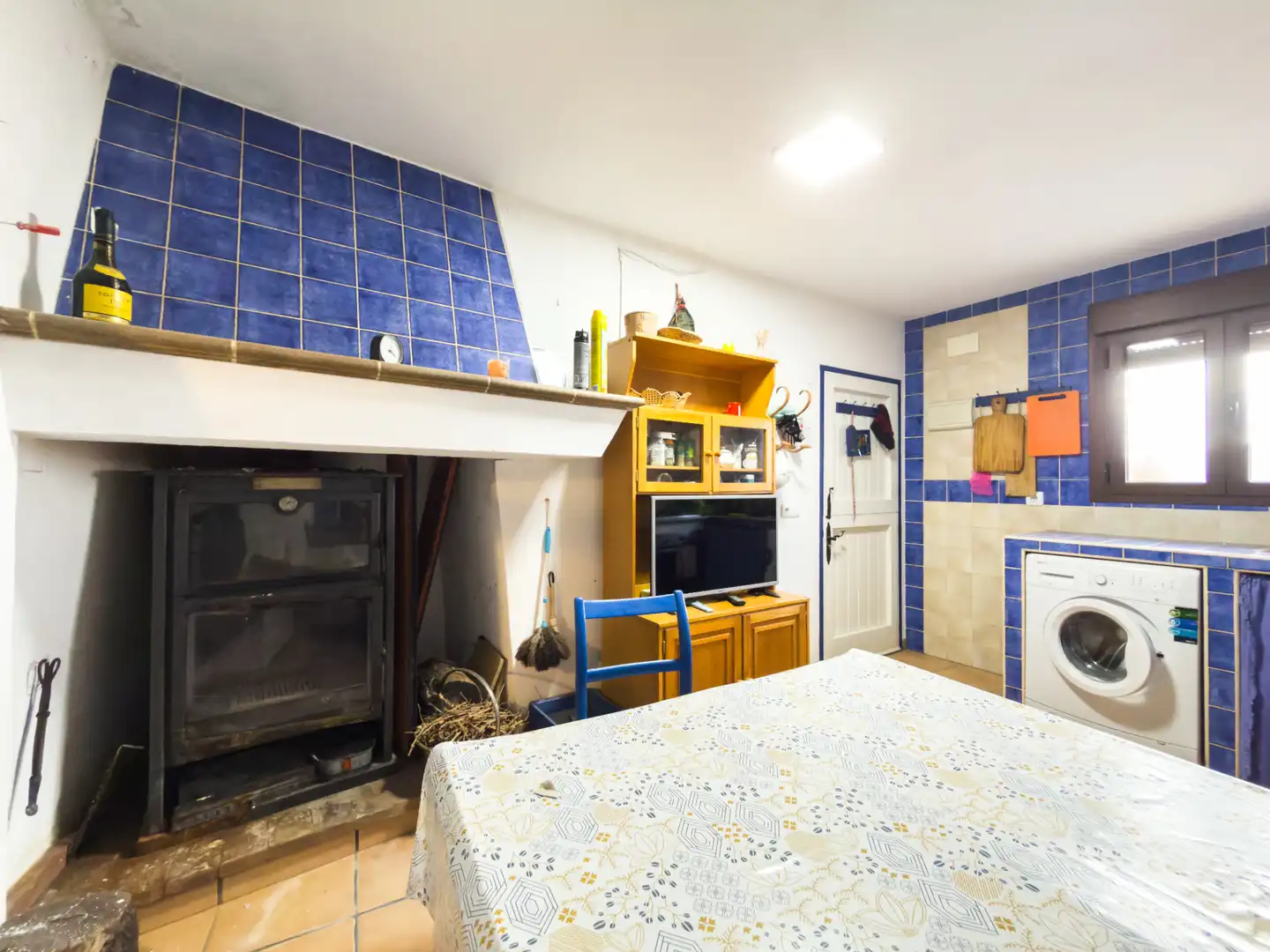 Cocina de Finca rústica en venta en Gor con Jardín privado, Terraza y Amueblado