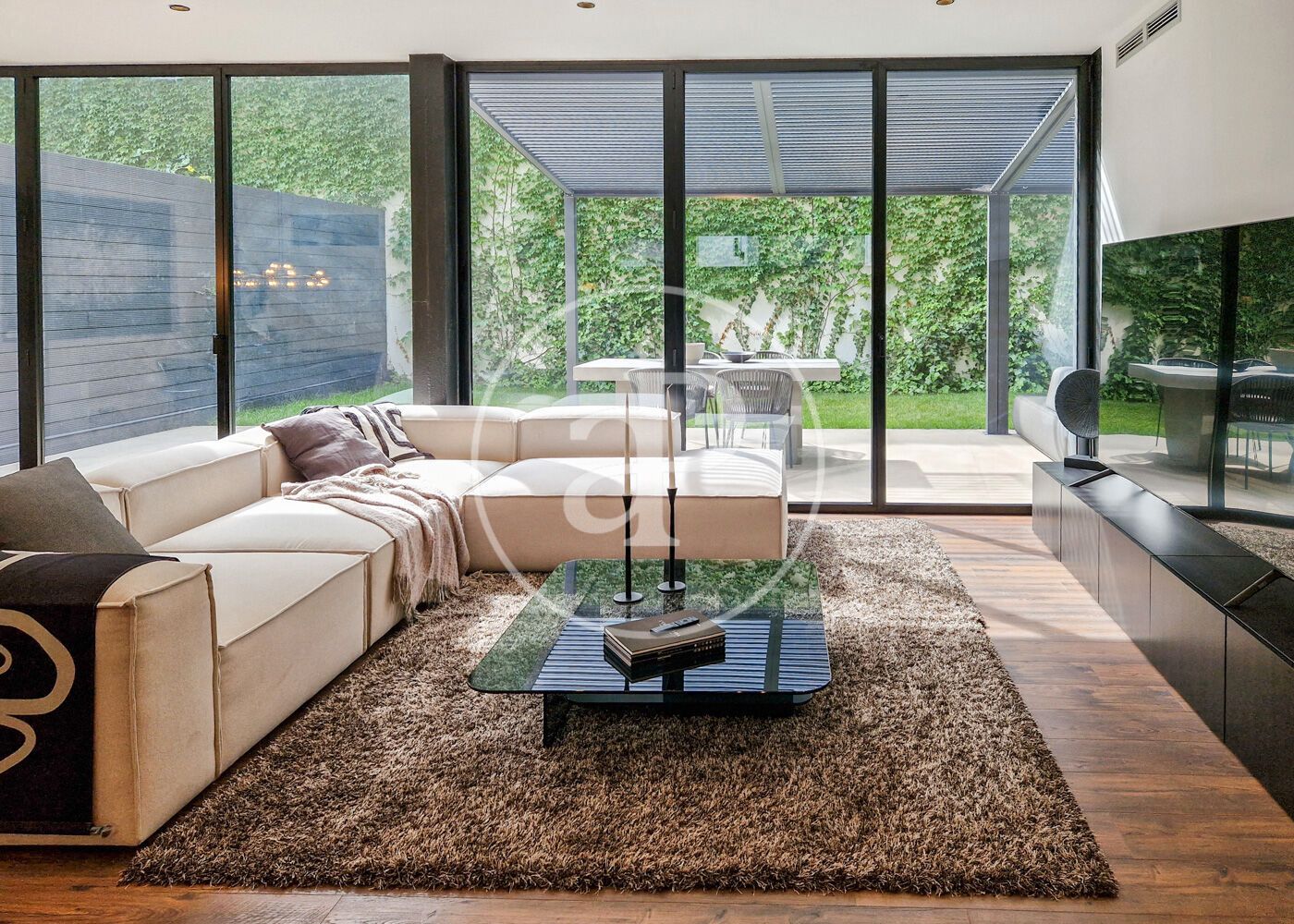 Living room of Loft for sale in  Barcelona Capital  with Air Conditioner, Heating and Private garden