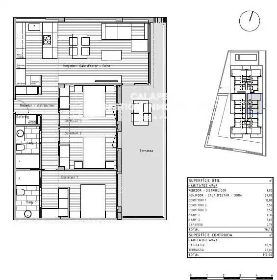 Penthouse mit Pool zum Verkauf in COSTA DAURADA, imagen 26