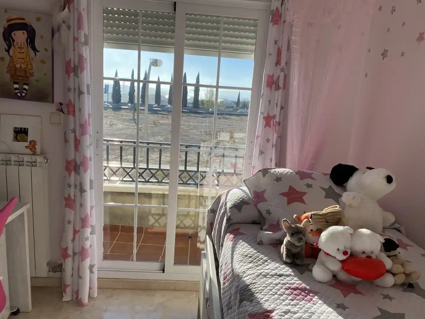 Dormitori de Casa adosada en venda en Peligros amb Aire condicionat i Balcó