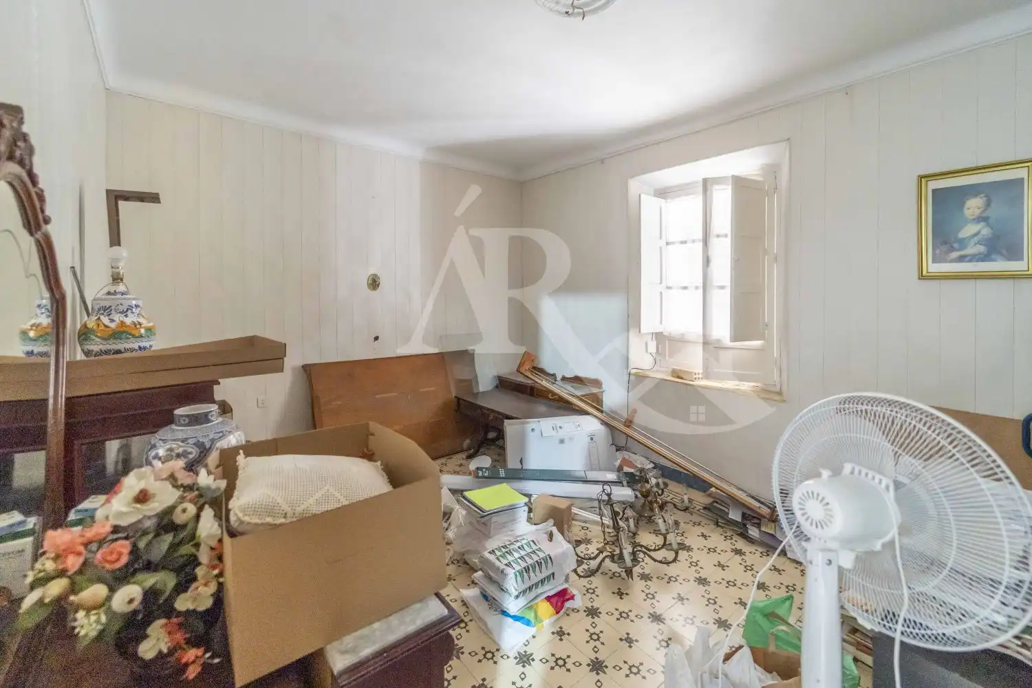 Sala de estar de Casa o chalet en venta en Umbrete con Aire acondicionado