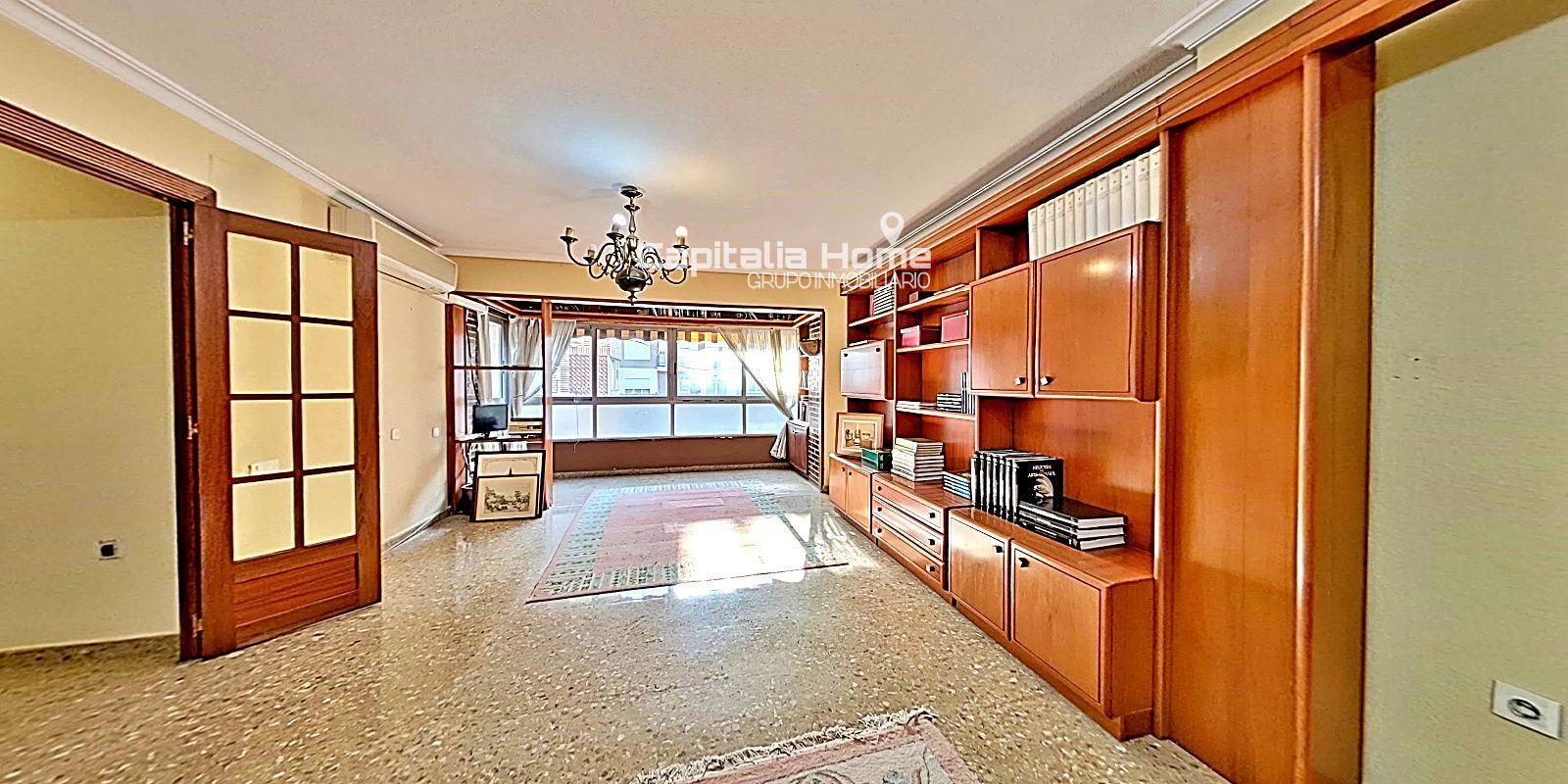 Sala d'estar de Pis en venda en Alicante / Alacant amb Aire condicionat, Calefacció i Moblat