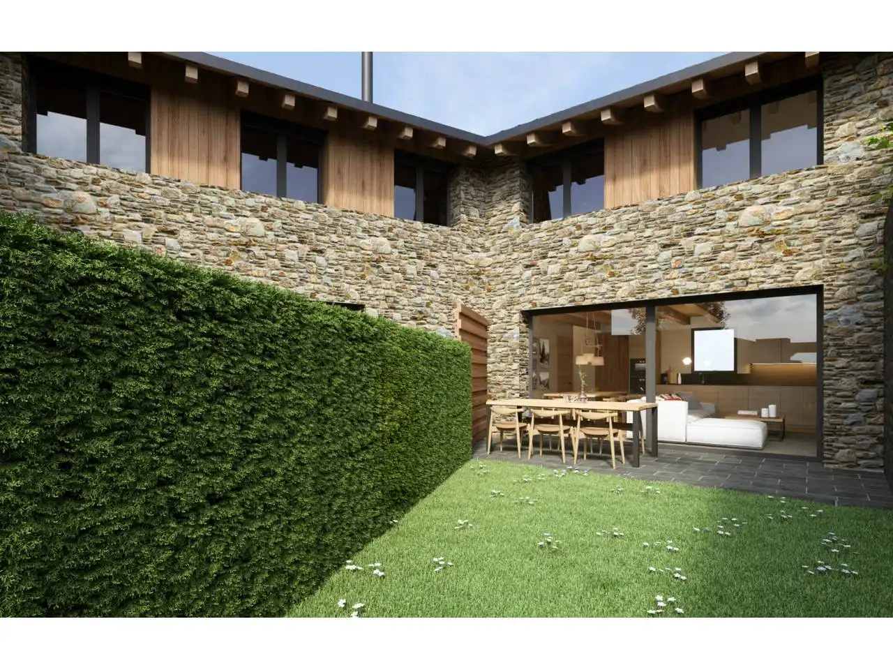 Terrassa de Casa o xalet en venda en Puigcerdà amb Calefacció, Jardí privat i Parquet