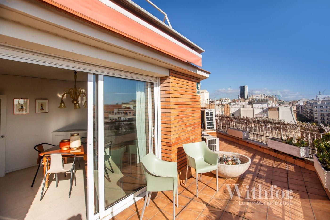 Terrace of Attic for sale in  Barcelona Capital  with Air Conditioner, Heating and Terrace