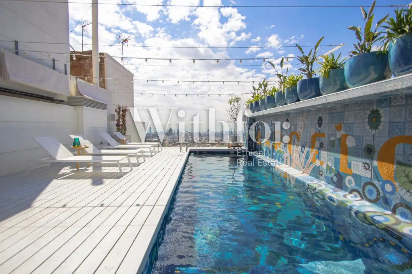 Piscina de Casa o chalet de alquiler en Barcelona con Aire acondicionado, Calefacción y Terraza