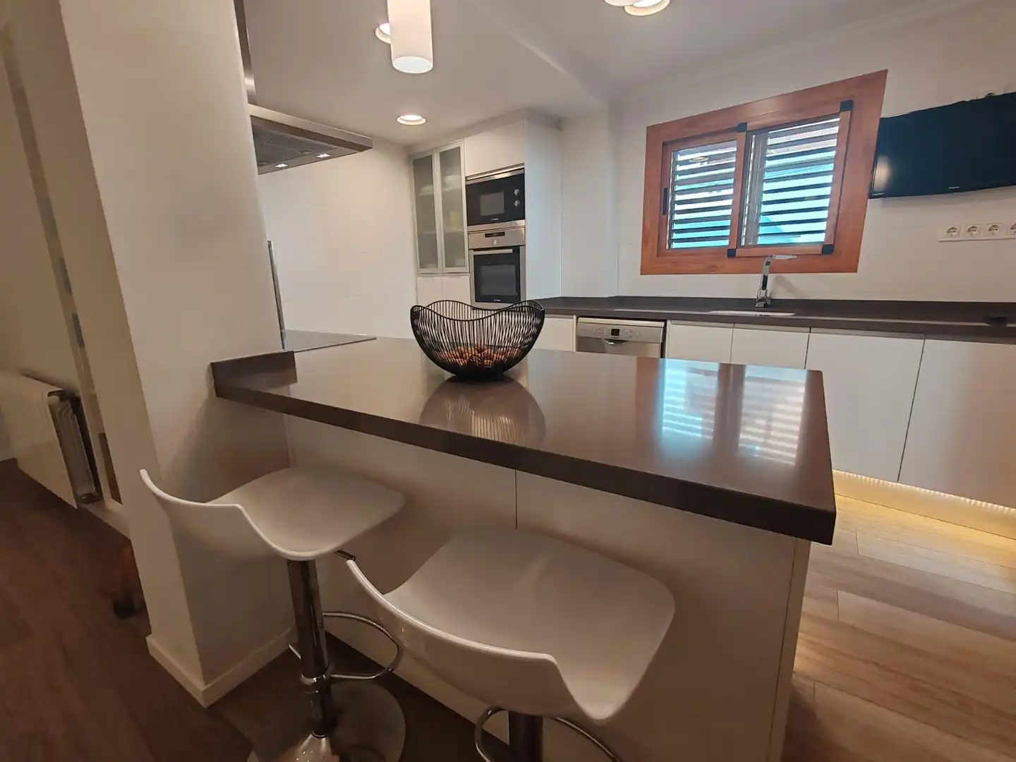 Kitchen of Detached homes for sale in Sagunto / Sagunt  with Air Conditioner, Heating and Parquet flooring