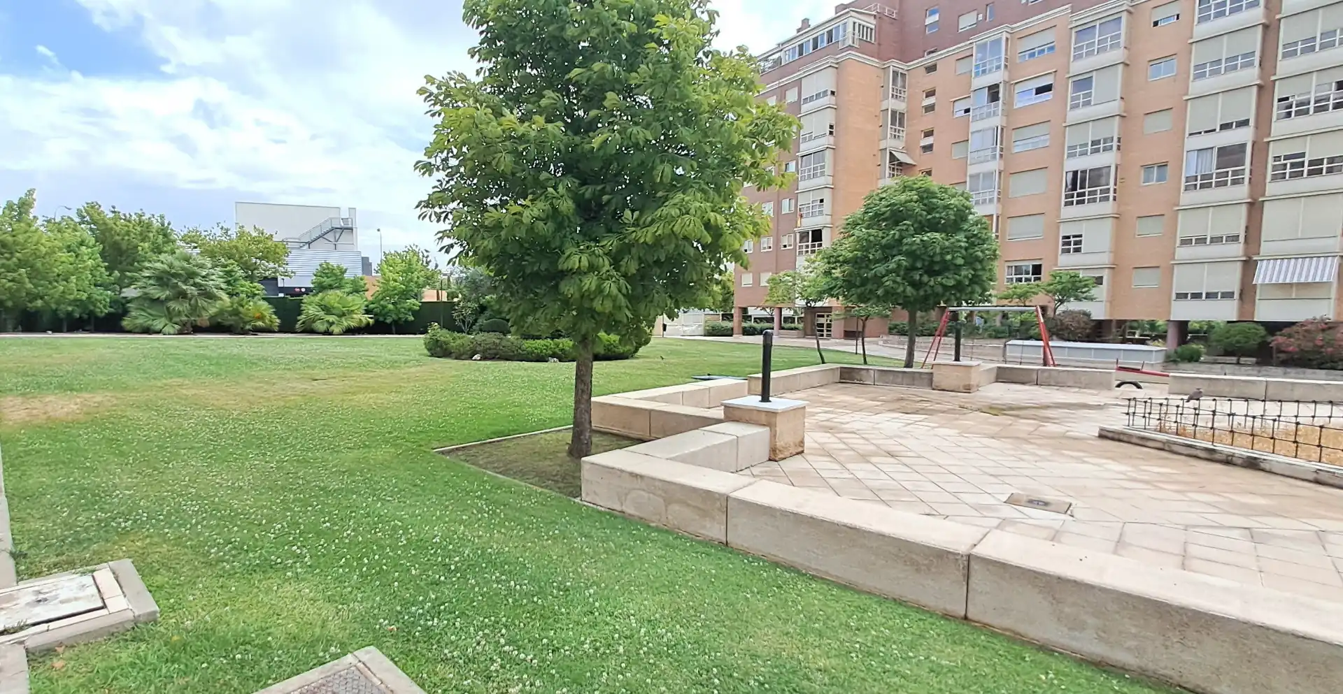 Garden of Flat for sale in Madrid  with Air Conditioner, Heating and Terrace