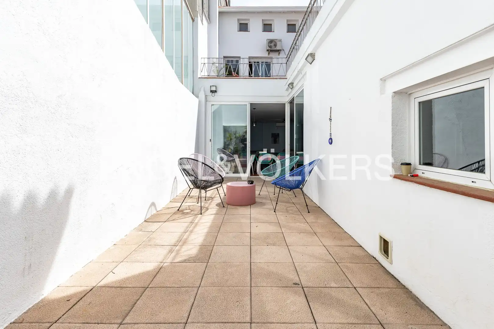 Terraza de Casa o chalet en venta en Badalona con Aire acondicionado, Calefacción y Jardín privado