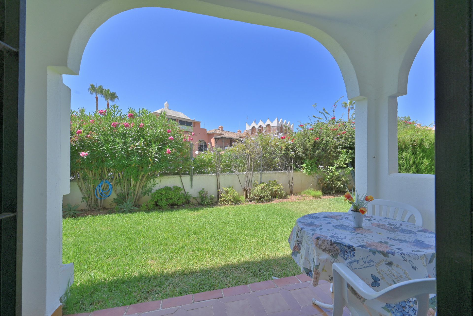 Jardí de Planta baixa en venda en Mijas amb Terrassa, Piscina i Moblat